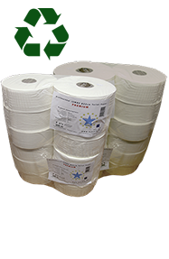 EST-029 Papier WC premium 2plis Recyclé - Rouleau de 200m