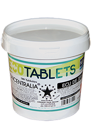 EST-066 ECO TABLETS CONCENTRALIA: JAVEL-CLEAN ECO-PASTILLES - 100 pcs