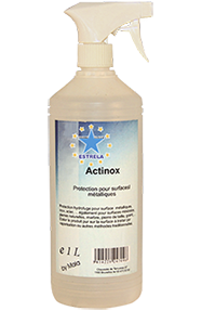 EST-061 ACTINOX 1L: Protection hydrofuge pour surface métalliques, inox, acier…